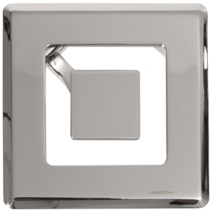 grommet 80mm square chrome OE Elsafe